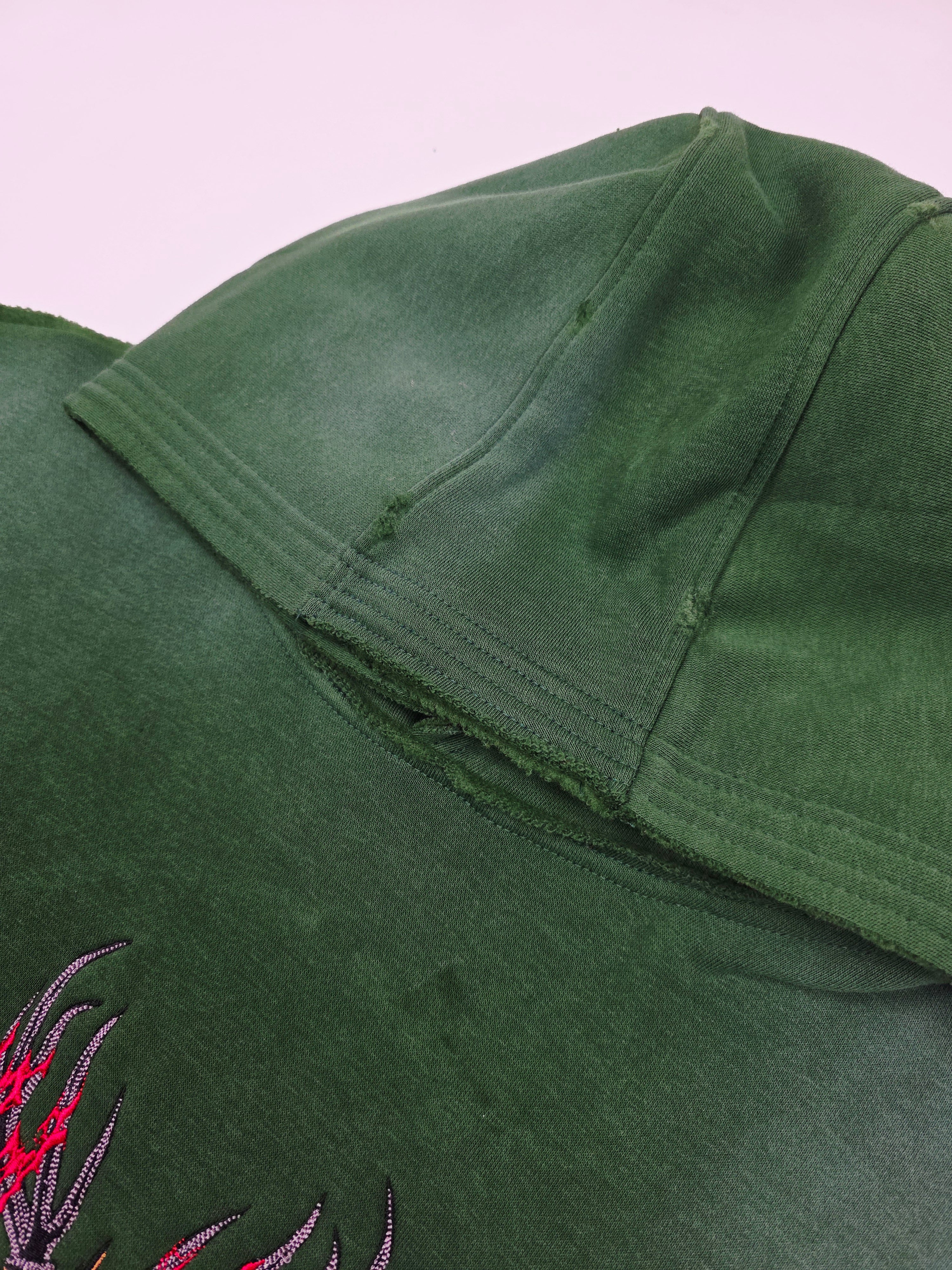 Trophy Pullover Hoodie Green - Image 7