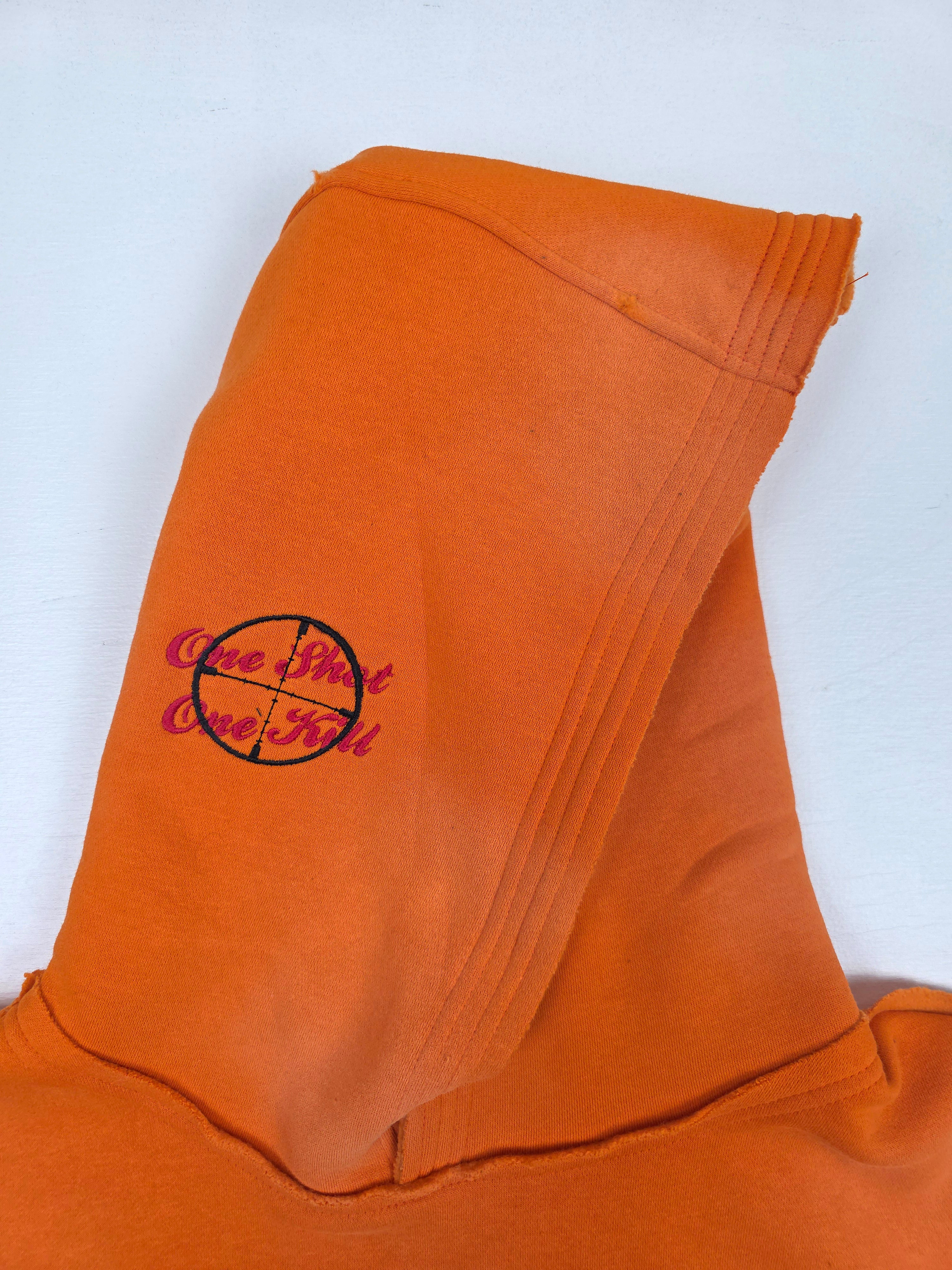 Trophy Pullover Hoodie Orange - Image 12
