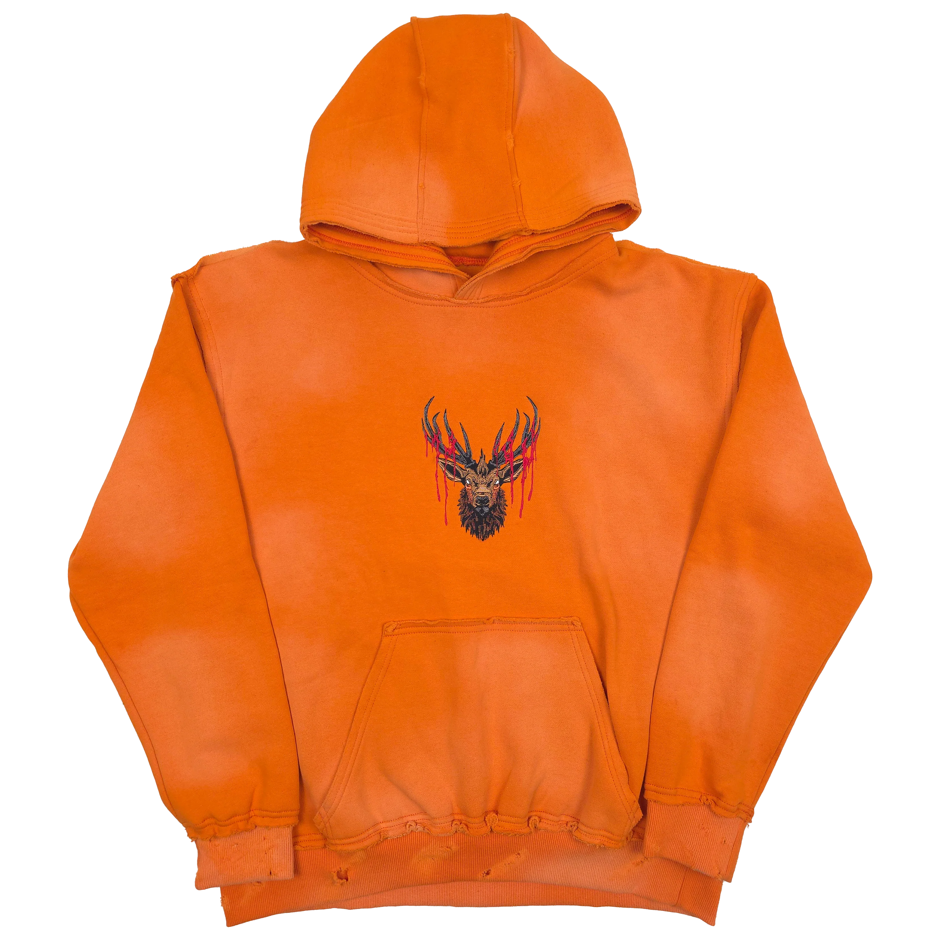 Trophy Pullover Hoodie Orange - Image 7