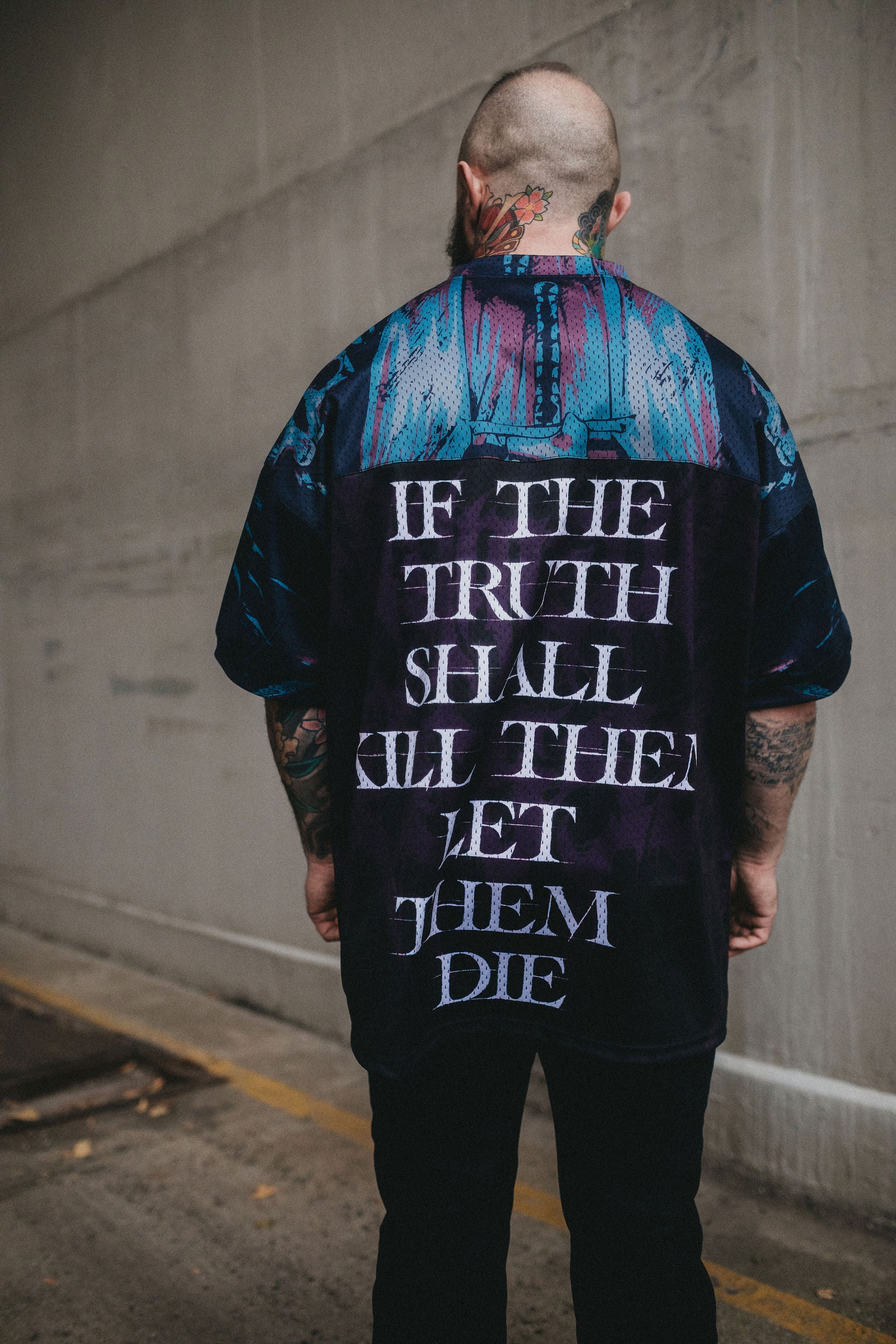 Truth Shall Kill Oversized Jersey - Image 6