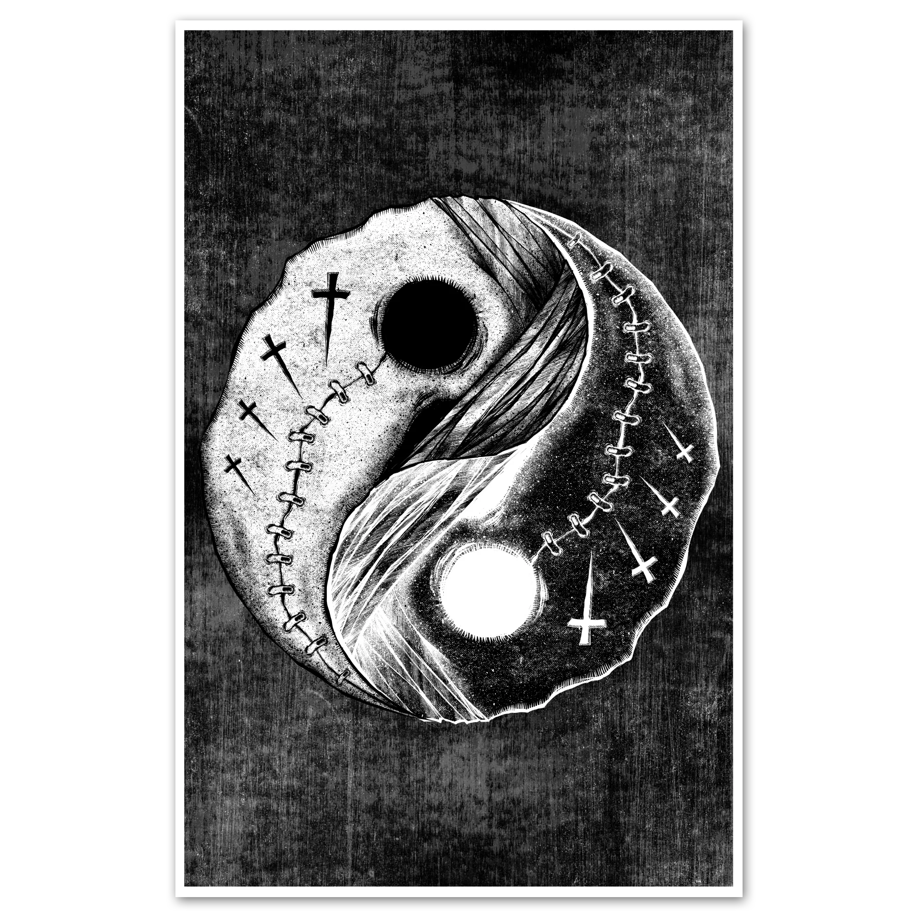 Yin Yang Print